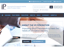 Tablet Screenshot of ipfederation.com